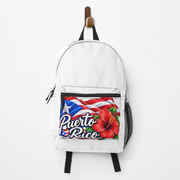 Item preview, Puerto Rico Flag & Hibiscus Sticker – Boricua Pride designed and sold by Gladys Art Studio.