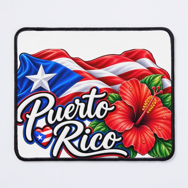 Item preview, Puerto Rico Flag & Hibiscus Sticker – Boricua Pride designed and sold by Gladys Art Studio.