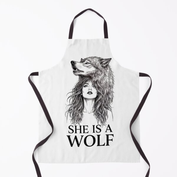 Item preview, She Is A Wolf | Wolf Woman | Female Empowerment T-Shirt Design designed and sold by Aliplus+.