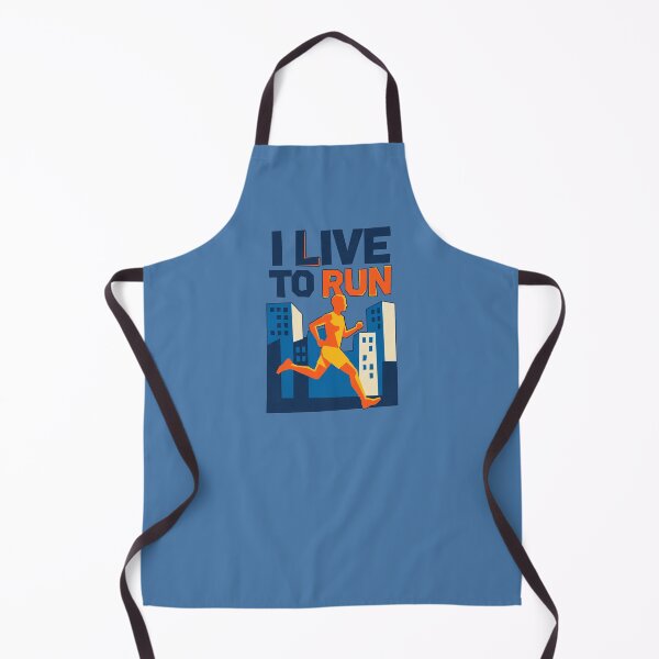Item preview, I Live To Run Urban Runner City Marathon Typography designed and sold by KiwiRider.