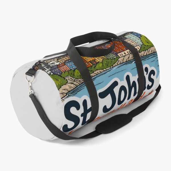 Item preview, St. John's Newfoundland Labrador Canada Cute Skyline Cityscape designed and sold by HowToCanadian.