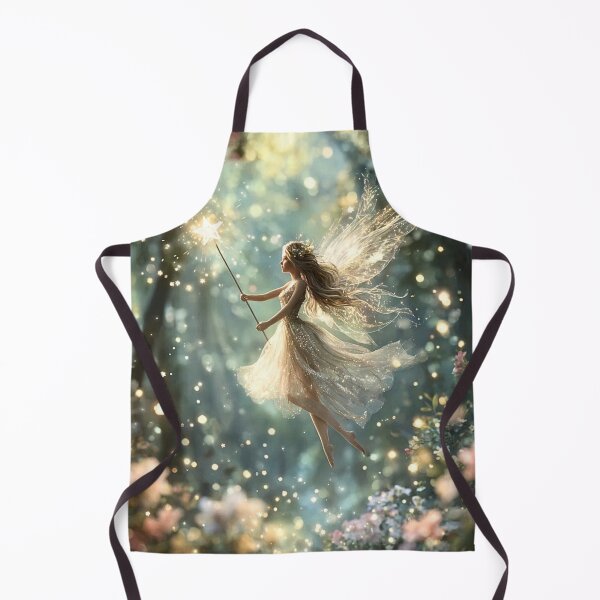 Item preview, Starlight Fairy With Magic Wand designed and sold by Storybook Botanica.
