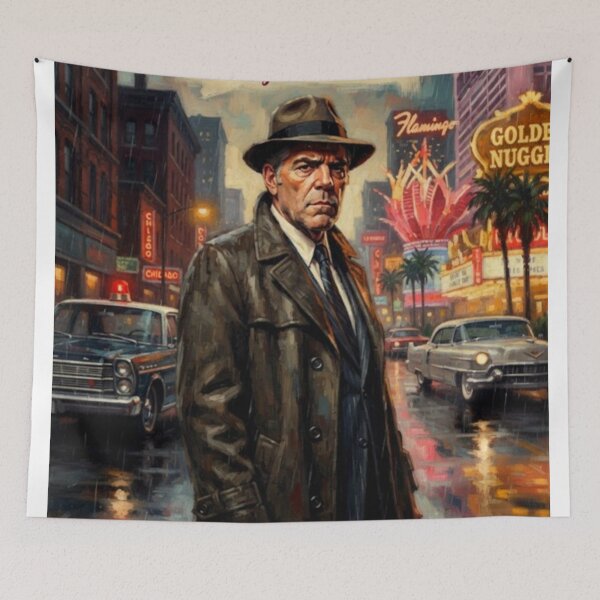 Item preview, Crime Story Noir Drama Fine Art Tribute designed and sold by Art's Diner.