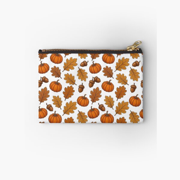 Item preview, Cozy Autumn Pumpkin Oak Leaves & Acorns Pattern designed and sold by Dabis26.