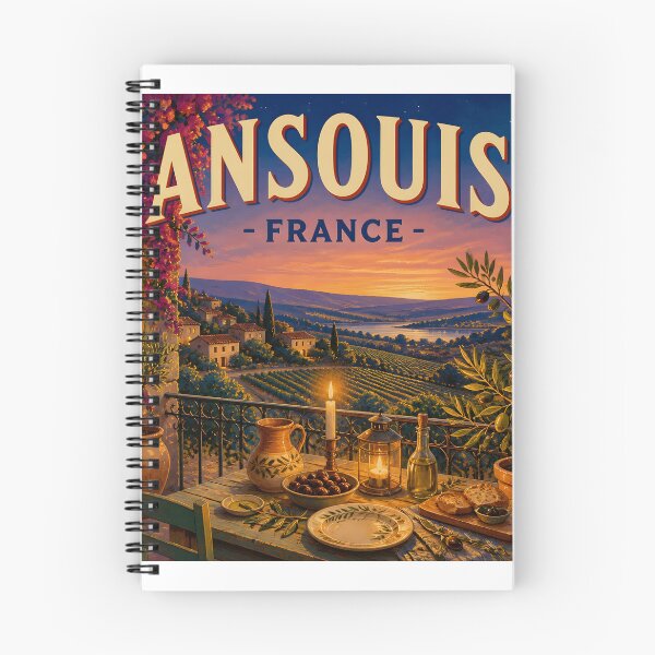 Item preview, Ansouis France - Scenic Travel Destinations designed and sold by LSVart.