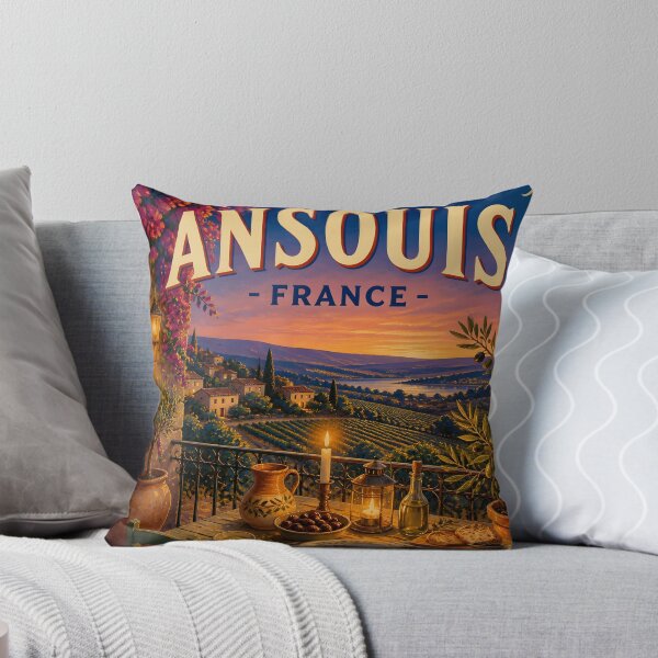 Item preview, Ansouis France - Scenic Travel Destinations designed and sold by LSVart.