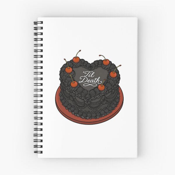 Item preview, 'Til Death Vintage Cake  designed and sold by popdaydreams.