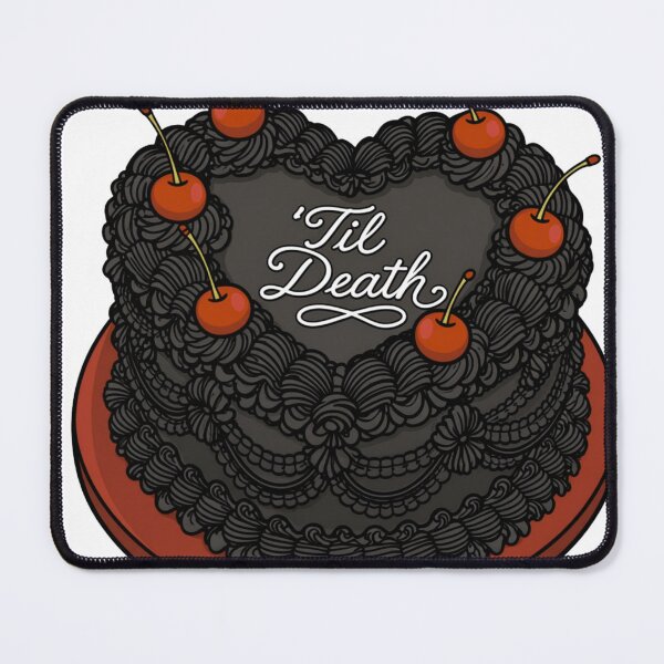 Item preview, 'Til Death Vintage Cake designed and sold by popdaydreams.