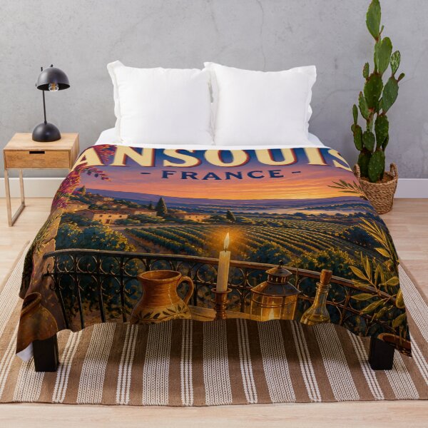 Item preview, Ansouis France - Scenic Travel Destinations designed and sold by LSVart.