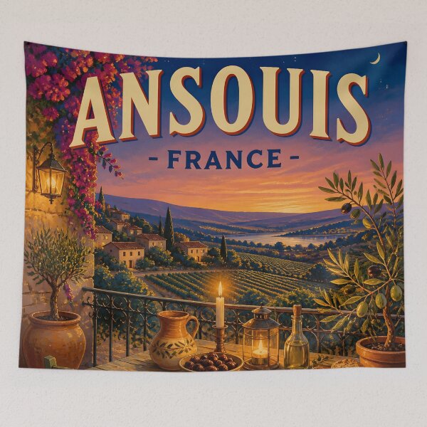 Item preview, Ansouis France - Scenic Travel Destinations designed and sold by LSVart.