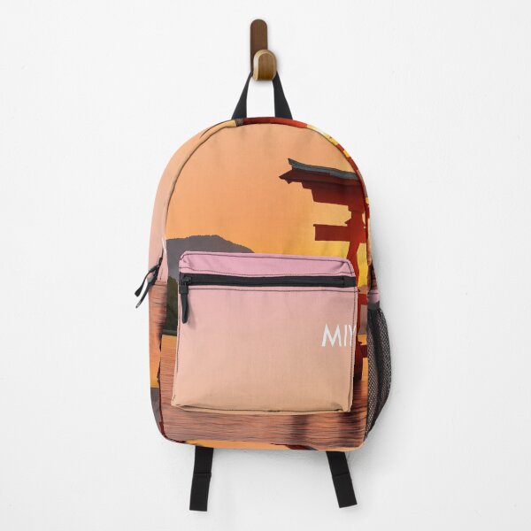 Item preview, Miyajima, Japan Modern Travel Poster designed and sold by travelwitheric.