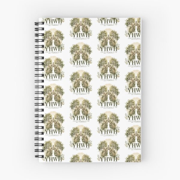 Item preview, Yahweh Gives Life Christian Faith Lungs Botanical Design designed and sold by Illustrated Faith.