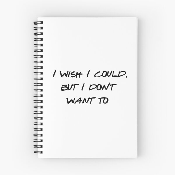 Item preview, I Wish I Could But I Don't Want To - Phoebe - Sarcastic Quote - Funny Introvert Gift - Relatable Meme - Attitude Quote designed and sold by Wesli.