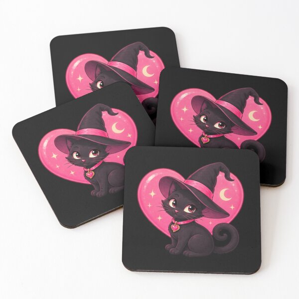 Item preview, Witch Cat designed and sold by ThePinkParlor.