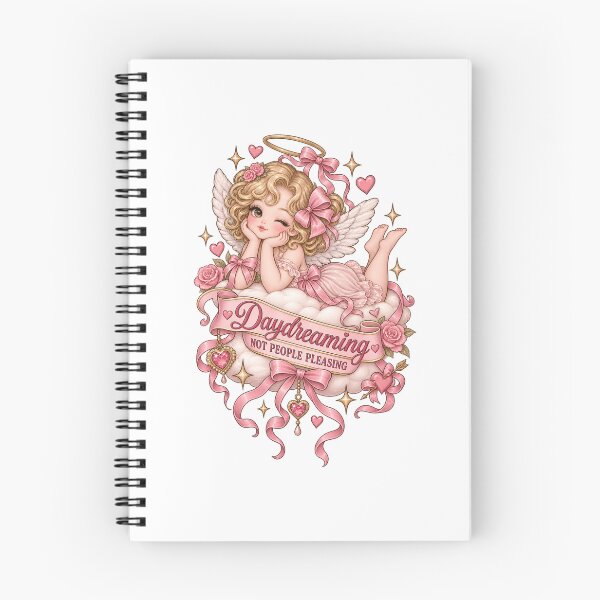 Item preview, Daydreaming Not People Pleasing – Coquette Angel designed and sold by AnteesocialTees.