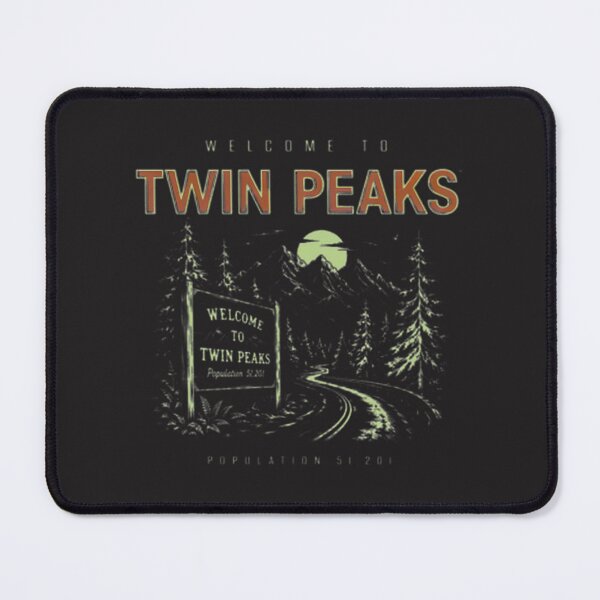 Item preview, Vintage Welcome To Twin Peaks Retro Souvenir Sign Gift PERFECT GIFT FOR YOU AND FRIENDS designed and sold by ThatLove.