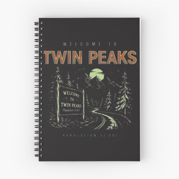 Item preview, Vintage Welcome To Twin Peaks Retro Souvenir Sign Gift PERFECT GIFT FOR YOU AND FRIENDS designed and sold by ThatLove.