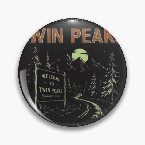 Item preview, Vintage Welcome To Twin Peaks Retro Souvenir Sign Gift PERFECT GIFT FOR YOU AND FRIENDS designed and sold by ThatLove.