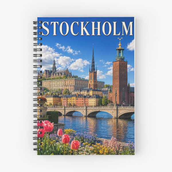 Item preview, Stockholm, elegance in the heart of Scandinavia designed and sold by Pixel Otaku Gallery.