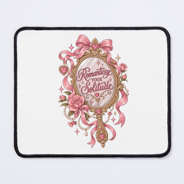 Item preview, Romanticize Your Solitude – Coquette Vintage Mirror designed and sold by AnteesocialTees.