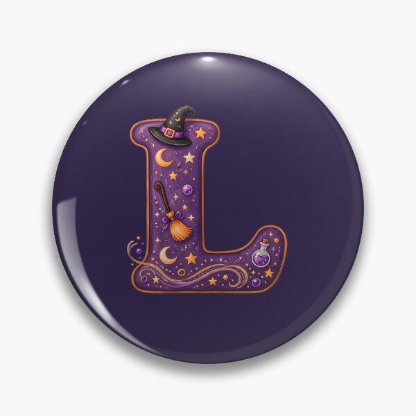 Item preview, Halloween Letter L Monogram – Spooky Lantern Alphabet Initial Design designed and sold by VectorJoy.