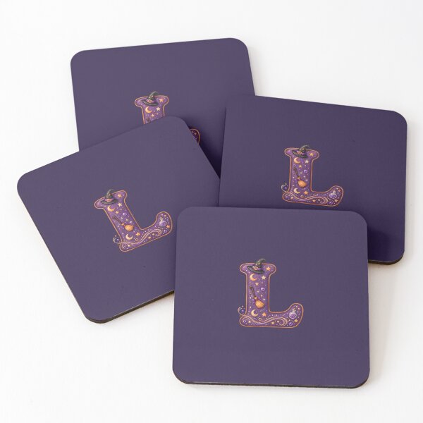 Item preview, Halloween Letter L Monogram – Spooky Lantern Alphabet Initial Design designed and sold by VectorJoy.