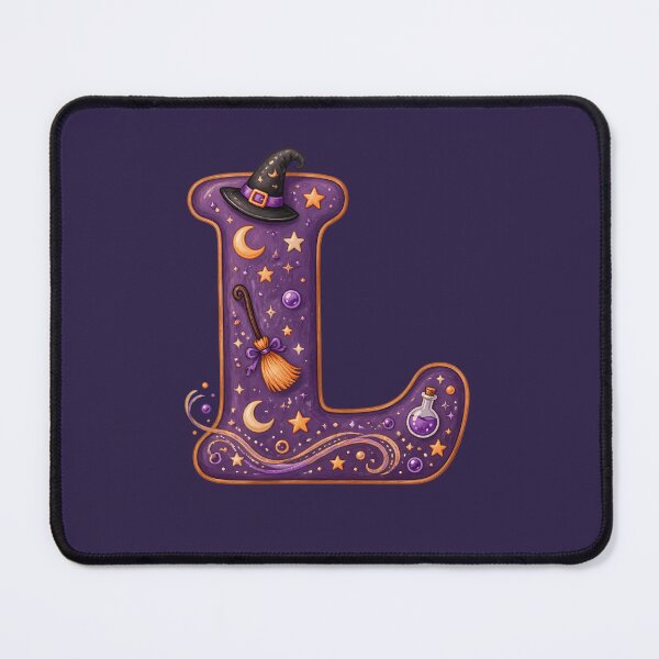 Item preview, Halloween Letter L Monogram – Spooky Lantern Alphabet Initial Design designed and sold by VectorJoy.
