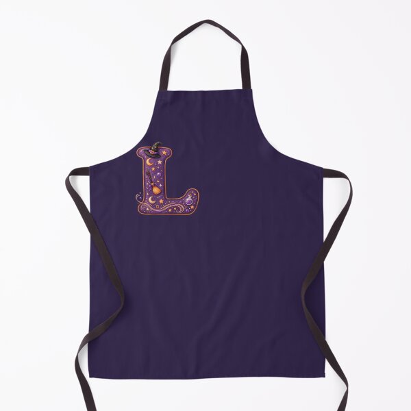 Item preview, Halloween Letter L Monogram – Spooky Lantern Alphabet Initial Design designed and sold by VectorJoy.