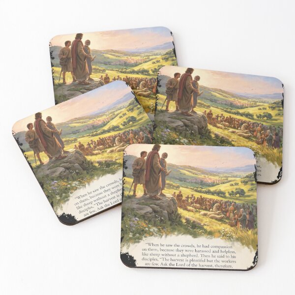 Item preview, Harvest is Plentiful, the workers are few v3 designed and sold by mwebba2005.