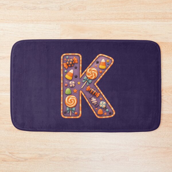 Item preview, Halloween Letter K Monogram – Spooky Kooky Alphabet Initial Design designed and sold by VectorJoy.