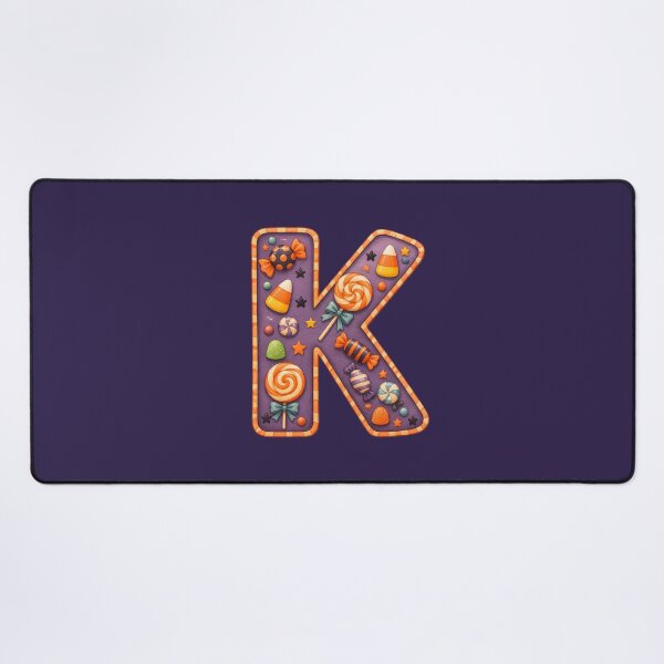 Item preview, Halloween Letter K Monogram – Spooky Kooky Alphabet Initial Design designed and sold by VectorJoy.