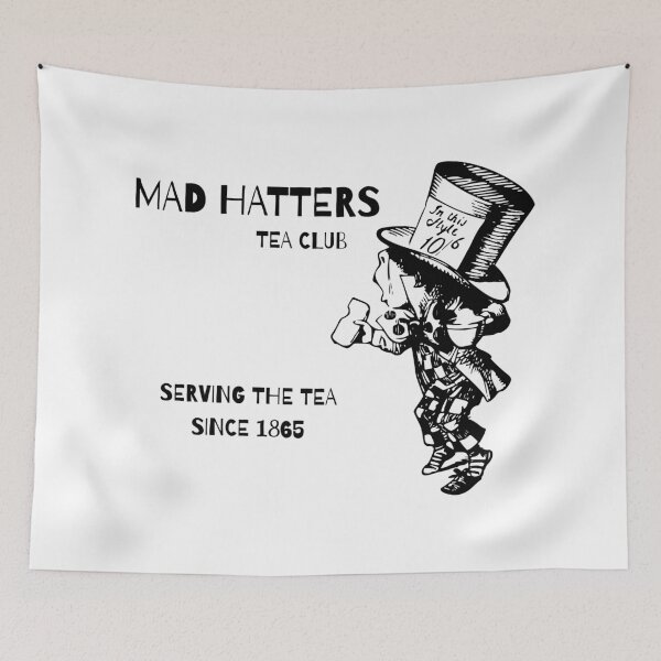 Item preview, Mad Hatter Tea Party, Alice in Wonderland designed and sold by CursedButCute1.