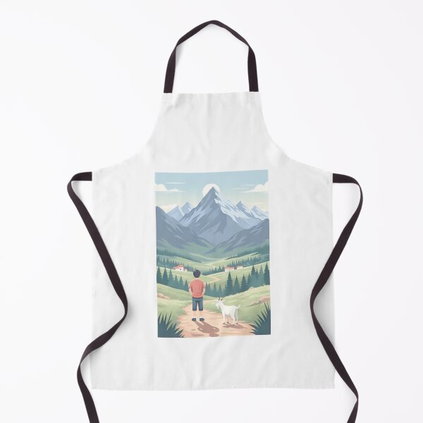Item preview, Twin Peaks Mountain Scenery – Retro Vintage Forest Landscape Art PERFECT GIFT FOR YOU AND FRIENDS designed and sold by ThatLove.
