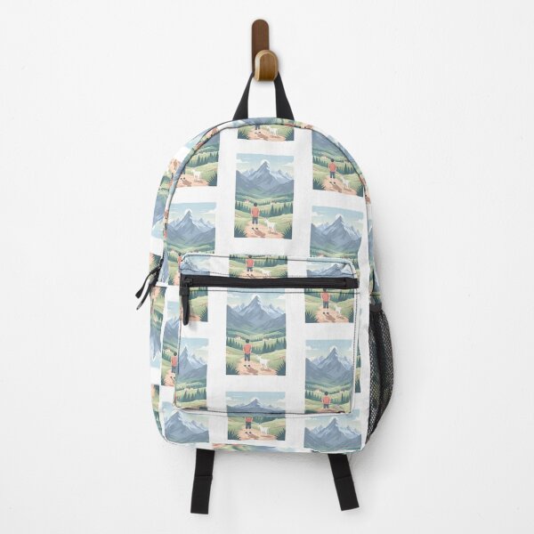 Item preview, Twin Peaks Mountain Scenery – Retro Vintage Forest Landscape Art PERFECT GIFT FOR YOU AND FRIENDS designed and sold by ThatLove.
