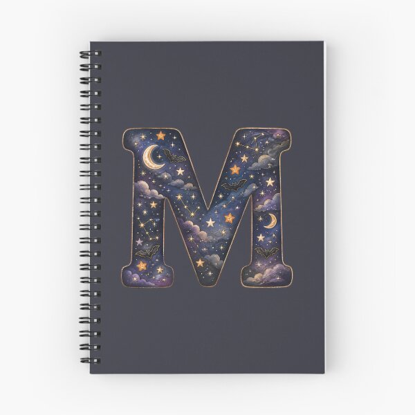 Item preview, Halloween Letter M Monogram – Spooky Monster Alphabet Initial Design designed and sold by VectorJoy.