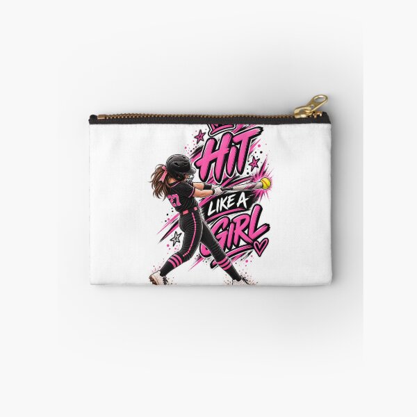 Item preview, Hit Like a Girl Pink designed and sold by With-Odin.