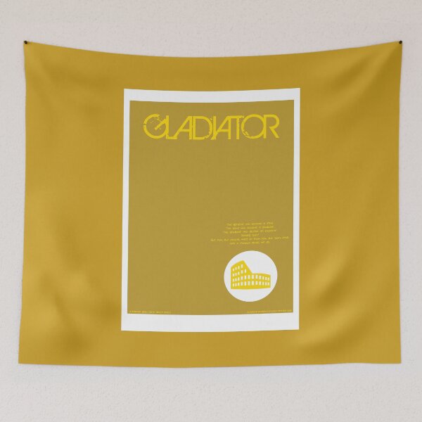 Item preview, Gladiator Minimalist Movie Art designed and sold by gimbri.