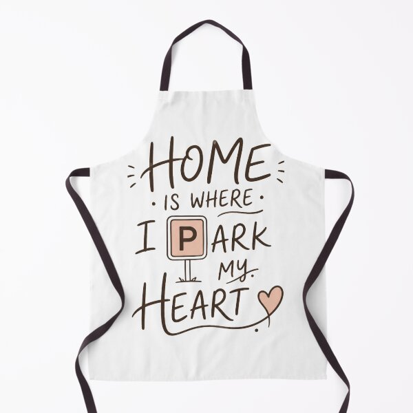 Item preview, Home Is Where I Park My Heart – Road Life & Love designed and sold by Haque Desigens.