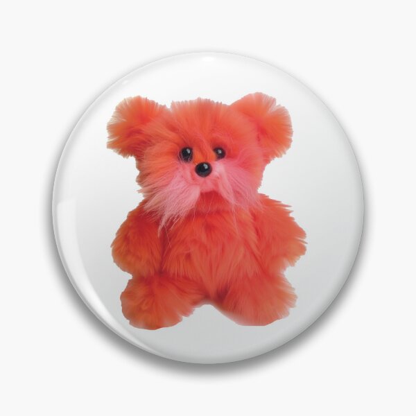 Item preview, Cute Neon Orange Fluffy Bear designed and sold by cutepid.