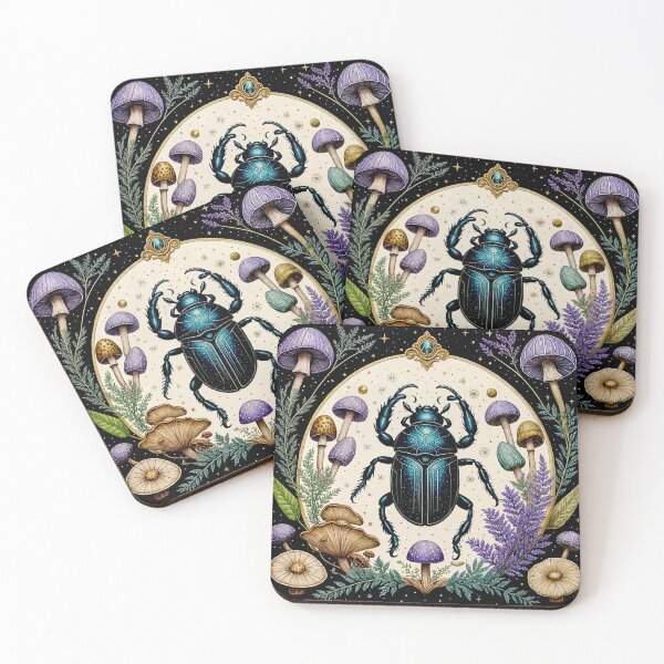 Item preview, The Scarab and the Mystical Flora #1 designed and sold by Helios Be. Lavsh.
