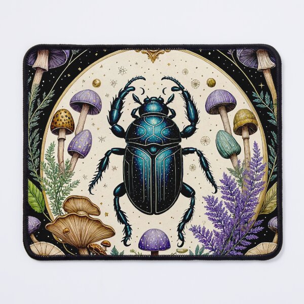 Item preview, The Scarab and the Mystical Flora #1 designed and sold by Helios Be. Lavsh.