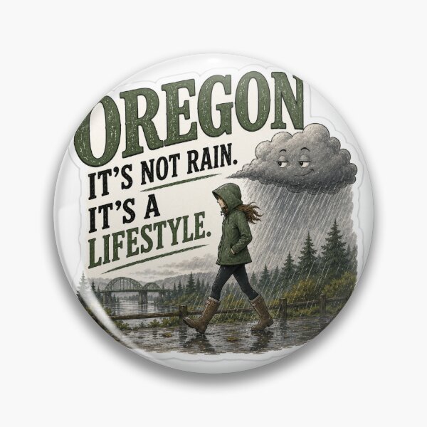 Item preview, Oregon Humor designed and sold by ThumbUpDesigns.
