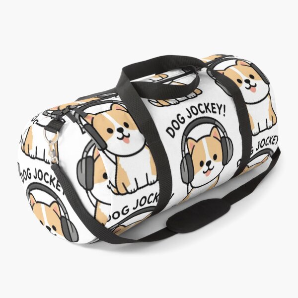 Item preview, Funny Cute Cartoon Music DJ Style Dog with Earphones DOG JOCKEY! designed and sold by Giulivo Store Graphic.