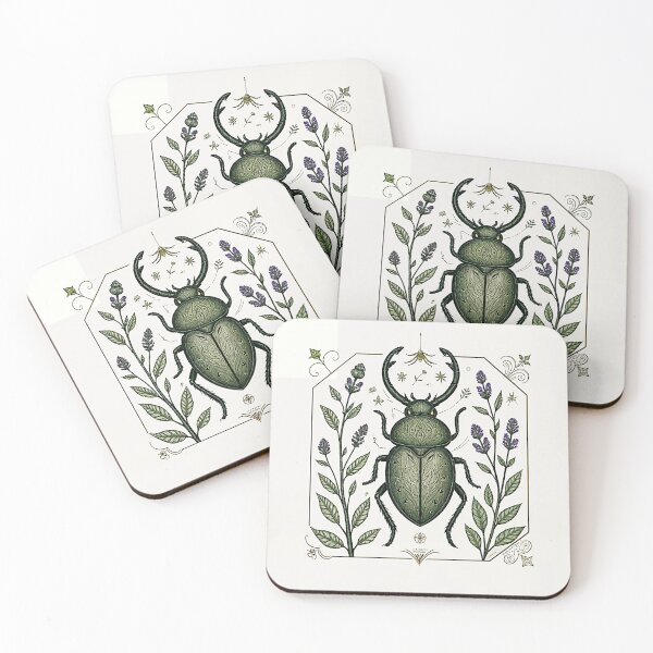 Item preview, The Scarab and the Mystical Flora #2 designed and sold by Helios Be. Lavsh.