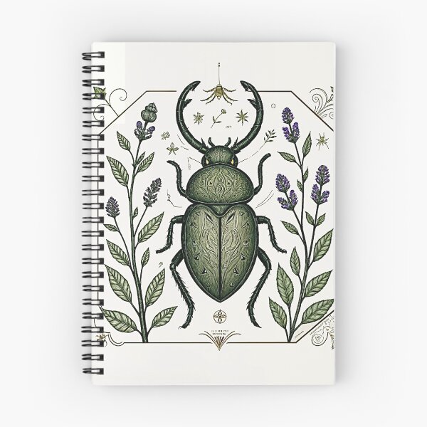 Item preview, The Scarab and the Mystical Flora #2 designed and sold by Helios Be. Lavsh.