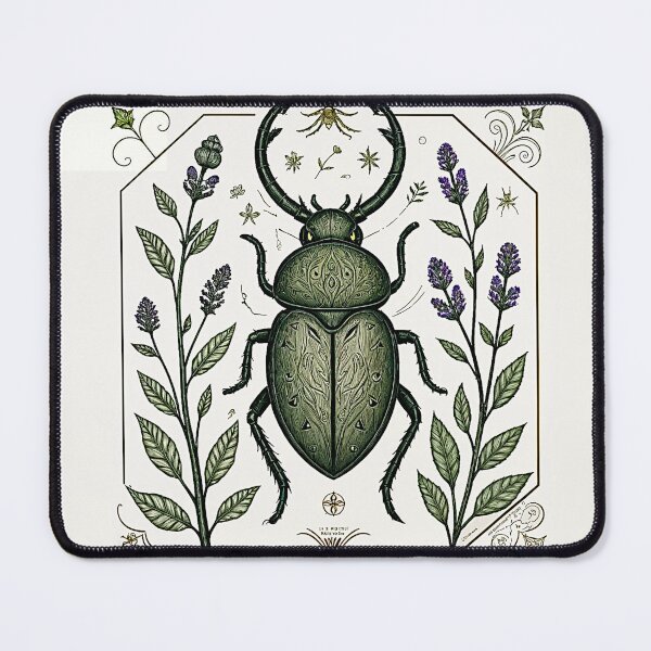 Item preview, The Scarab and the Mystical Flora #2 designed and sold by Helios Be. Lavsh.