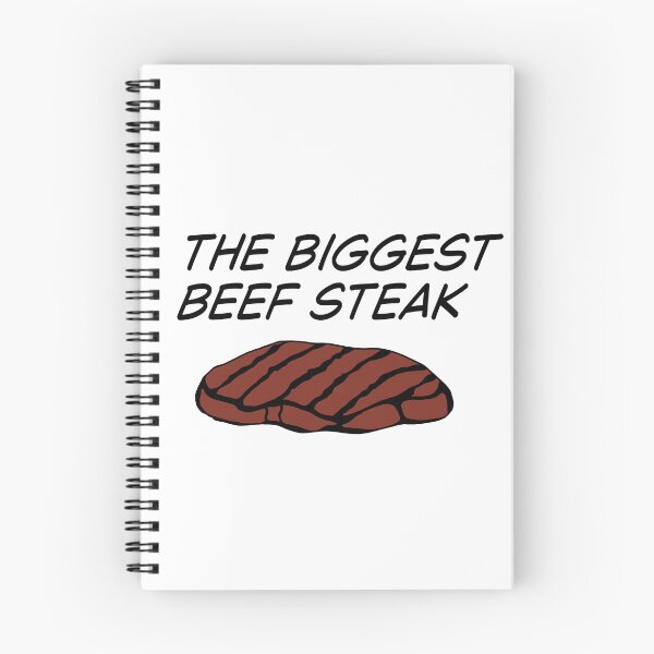 Item preview, The Biggest Beef Steak- Funny Meme Quote designed and sold by SlimyFish.
