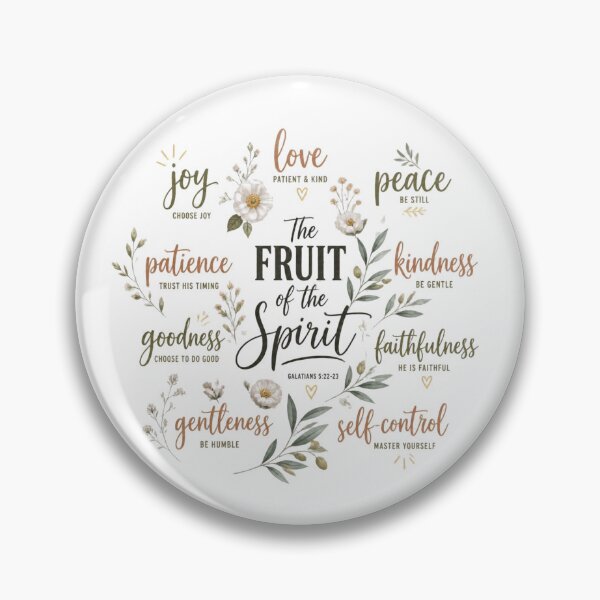 Item preview, Fruit of the Spirit Christian Botanical Faith Design designed and sold by Illustrated Faith.
