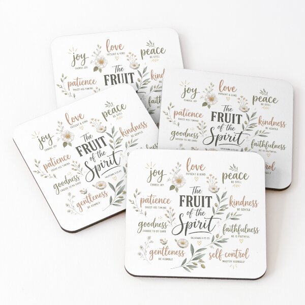 Item preview, Fruit of the Spirit Christian Botanical Faith Design designed and sold by Illustrated Faith.