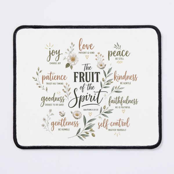 Item preview, Fruit of the Spirit Christian Botanical Faith Design designed and sold by Illustrated Faith.